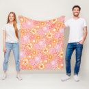 Search for pink and orange blankets Girl