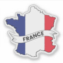 Search for map of france stickers Europe