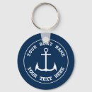 Search for blue anchor keychains Boating