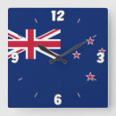 Recherche de la zélande horloges Drapeau