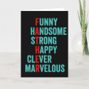 Search for acronyms cards Father