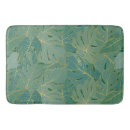 Search for palm leaf bath mats Green