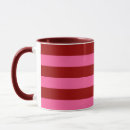 Search for red striped mugs Pink
