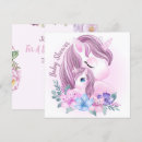 Search for unicorn baby shower invitations Kawaii