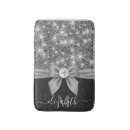 Search for silver bath mats Girly