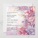 Search for floral open house invitations Whimsical