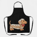 Search for weiner dog aprons Funny