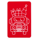 Search for christmas truck magnets Santa