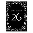 Recherche de halloween mariage table cartes Noir