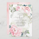 Search for vintage baby shower invitations Pink floral