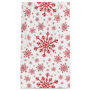 Search for red and white snowflakes gift bags Festive