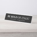 Search for funny sayings name plates Typography