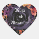 Search for skull roses stickers Hallowedding