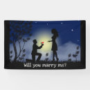 Search for will you marry me banners Pop the question