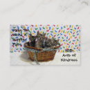 Search for tabby business cards Kitten