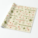 Search for merry christmas wrapping paper Retro