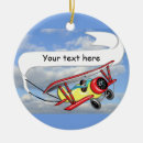 Search for biplane ornaments Flying