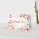 Search for tea party thank you cards Girl