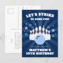 Search for boy bowling birthday invitations Stars
