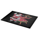 Search for santa claus cutting boards Xmas