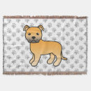 Search for staffordshire bull terrier blankets Staffie