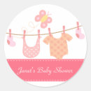 Search for baby clothes stickers Pink