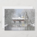 Search for covered bridge christmas cards Winter