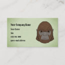 Search for bigfoot business cards Cryptozoology