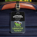 Search for oscar the grouch luggage tags Trash can