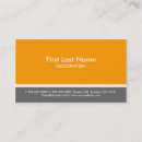 Recherche de jaune et gris cartes visite Simple