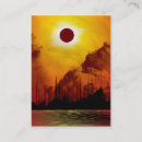 Search for sun and moon business cards Gothic