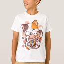 Recherche de bubble tea tshirts Chat