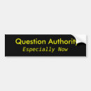 Search for question bumper stickers Political