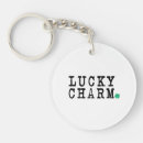 Recherche de mon charme chanceux porteclés Jour saint patricks