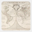 Search for map of the world stickers Geography