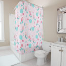 Search for mint and pink shower curtains Girl