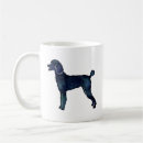 Search for black poodle mugs Standard