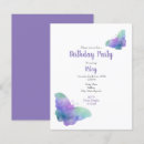 Search for blue butterfly invitations Illustration