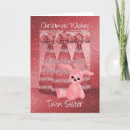 Search for twins holiday cards Pink