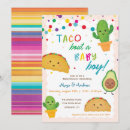 Search for fiesta baby boy shower invitations Taco bout a baby
