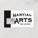 Recherche de martial arts business cards Entraîneur