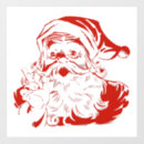 Search for santa claus window decals Red