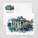 Recherche de roma cartes postales Trevi