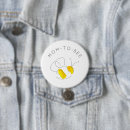 Search for bumble bee buttons Watercolor
