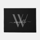Search for initial doormats Monogrammed