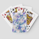 Search for posh playing cards Flowers