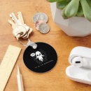 Search for quirky rounded keychains Witty