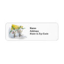 Search for mice return address labels Xmas