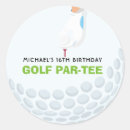 Search for birthday golf stickers Mini