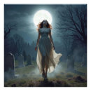 Search for halloween graveyard posters Moonlight
